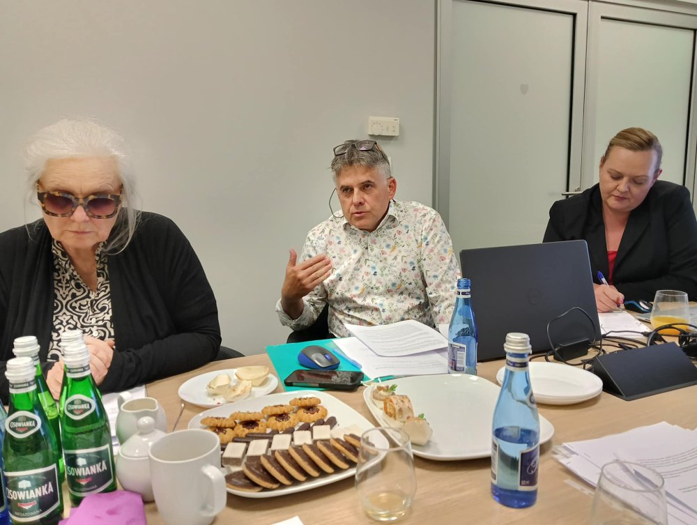 od lewej: Magda Umer, Tomasz Kopeć, Magdalena Porzyńska